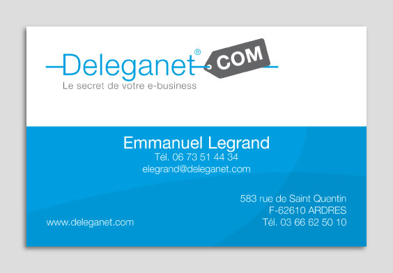 Carte de visite Deleganet